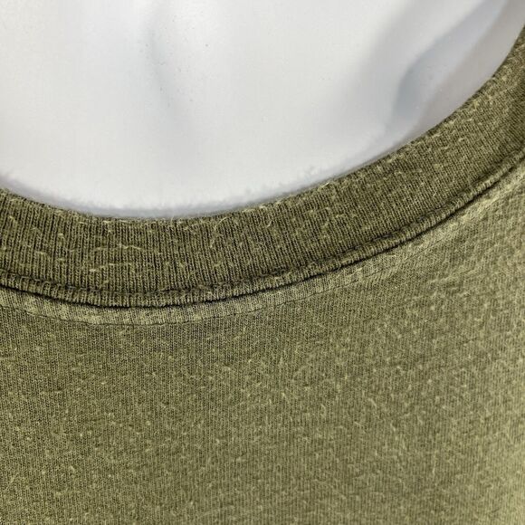 VINTAGE ANHEUSER BUSCH SHIRT MENS 2XL OLIVE GREEN DOUBLE SIDED 2004 Y2K BEER TEE - Picture 7 of 12